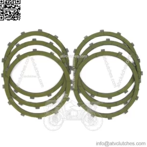 Drag Specialties Aramid Clutch Friction Plates Kit 6 Harley Big Twin 37931-84 (For: Harley-Davidson)