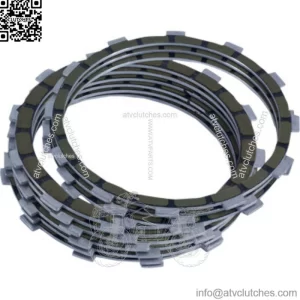 Drag Specialties Aramid Fiber Friction Clutch Plates Harley Twin Cam M-Eight M8 (For: Harley-Davidson)