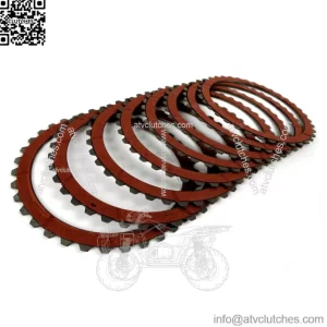 Drag Specialties Organic Friction Clutch Plate Kit Harley Big Twin Sportster XL (For: Harley-Davidson)