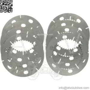 Drag Specialties 8 Clutch Steel Drive Plates Harley Sportster XL Ironhead 71-84 (For: Harley-Davidson)