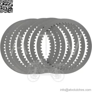 Drag Specialties Steel Clutch Plates Kit 7 Harley Big Twin 84-89 Evo 37975-84A (For: Harley-Davidson)