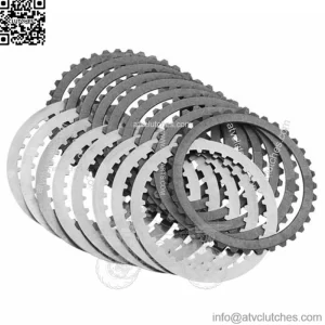 Barnett Carbon Extra Clutch Plates Friction Steel Kit Harley Big Twin Sportster (For: Harley-Davidson)