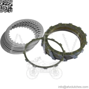 Barnett Extra Clutch Plate Kits Kev-lar 1998-17 Harley Touring Softail Dyna (For: Harley-Davidson)