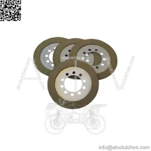 Drag Specialties Aramid Clutch Friction Plates Kit 4 Harley Big Twin 37930-41 (For: Harley-Davidson)