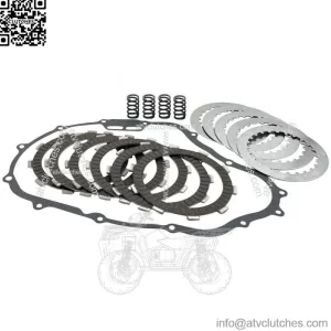 Clutch Kit Friction Plates & Gasket for Honda FourTrax 300 TRX300 2x4 1988-2000 (For: Honda)