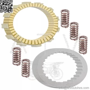 Clutch Friction Plates And Springs Kit for Honda CB650Sc Nighthawk 650 1983-85