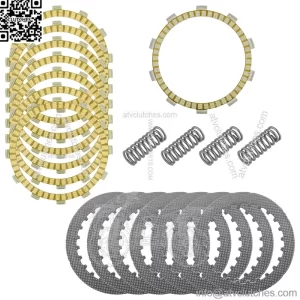 Clutch Friction Steel Plates Kit for Honda VT750C2 Shadow Spirit 750 2007-2014
