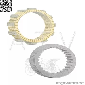 Clutch Friction And Steel Plates for Kawasaki KLR650 KL650 2011-2017