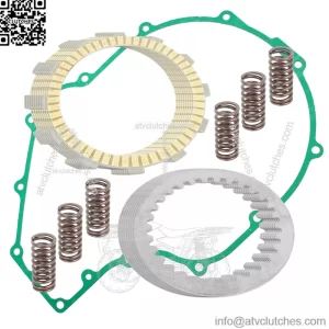 Clutch Friction Plates And Gasket Kit for Kawasaki ZX1200C ZZR1200 2002-2005
