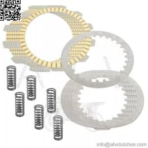 Clutch Friction Steel Plates And Springs Kit for Yamaha XS750 1977 1978 1979