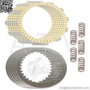 Clutch Friction Plates And Springs Kit for Kawasaki ZR-7 ZR-7S ZR750 2000-2005