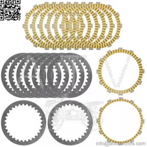 Clutch Friction Plates and Clutch Plates for Suzuki SV1000 SV1000S 2003-2007