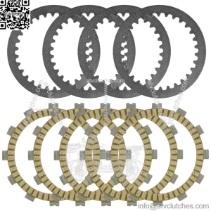 Clutch Friction Steel Plates for Suzuki RM80 RM80S 1986-2001 / RM85 2002 - 2021