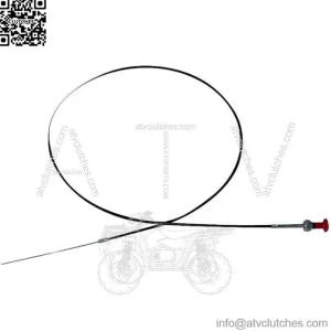 Tachometer Cable For Ford Tractors TW5 TW10 TW15 TW20 E5NN9C331DB E5NN9C331DA