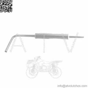 For Ford Tractors 8N 9N 2N Horizontal Exhaust Muffler 8N5230