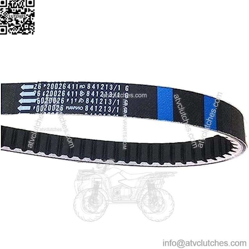 Motorbike Belt Drive Transmission Drive Belt for ZongShen for Piaggio for FLY125 for FLY150 841213/1 for Vespa for LX 150 125879057 789-22.2 for GY6 125cc 150cc Transfer Belts
