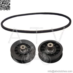 Belt and Idler Set Fits John Deere X300 X304 X310 X320 X324 X330 X340 X350 X354