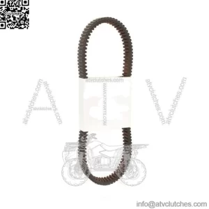 Can Am Maverick X3 carbon fiber drive belt 2017 2018 422280651