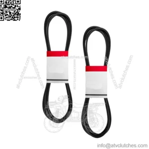 2PK Drive Belt for Club Car Precedent DS OHV Golf Cart 1992 and Up Gas