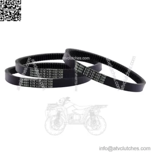 3pcs 203589/5959 Go Kart Drive Belt 30 Series For Manco 5959 Comet 203589