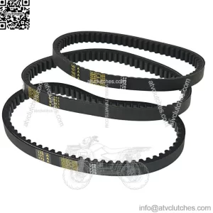 Go Kart Drive Belt 725 for 30 Series torque converter- 3pc SET (3 belts)