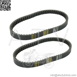 2PCS Drive Belt for Gy6 49cc 50cc Scooter Moped Go Kart 669-18-30