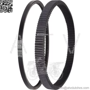 Golf Cart Drive Belt & Starter Belt for EZGO TXT RXV 2011-up 618630 606138
