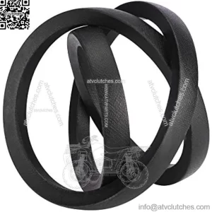 532197253 Deck Belt 1/2" X 100 1/4" Compatible with Husqvarna 32197253 592855001 AYP 197253 532197253 592855001 Ariens 21546422 21547025 21547238 Craftsman/Poulan 429636 197253