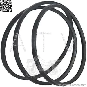 Riding Lawn Mower Deck V-Belt 1/2"X100" Fits for AYP/Husqvarna 532197253, Ariens 21546422 21547025 21547238, Cub Cadet/MTD 754-05021 954-05021