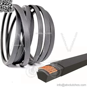 Lawn Mower Tractor Drive Deck Belt 1/2" x100 1/4" for Husqvarna 532197253 592855001,AYP 197253 532197253 592855001,Ariens 21546422 21547025