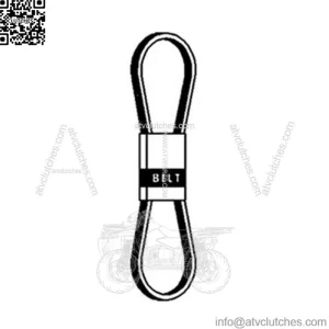 33710 Woods RM306-3 & RM306-8 Rear Mount Mower Drive Belt 5/8" X 177.3"
