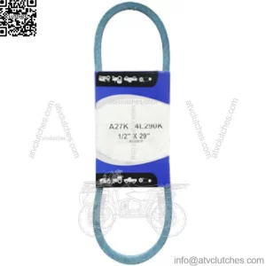 A-A27K Made With Aramid Blue V-Belt (1/2" X 29") Fits Toro/Wheel Horse