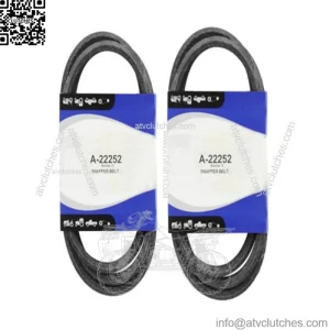 (2) Belts Fits Snapper 1-8236 22252 7022252-1/2" x 73"