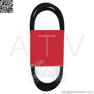 (2) Industrial & Lawn Mower V Belt A91 (1/2" x 93") 4L930