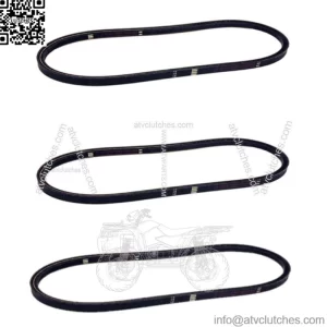 (3) Deck Drive Belts Fits Scag Turf Tiger Commercial Mower 61" Deck 481558