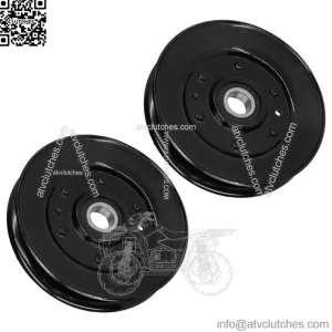 Deck Sheave Idler Pulley For John Deere X300 X300R X304 X310 X320 42" QTY 2
