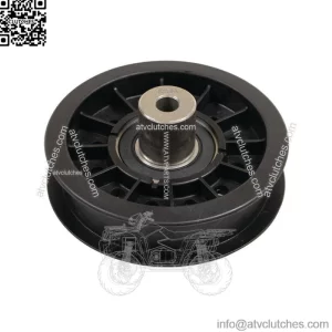 Flat Idler Pulley Fits John Deere X300 X300R X304 X310 X320 X324 AM138079