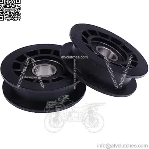 2PCS Idler Pulley 587969201 5879692-01 Compatible with Poulan Husqvarna Lawn Mower HU700H HU775BBC LC221RH LC221A LC221R L321AH L221AK