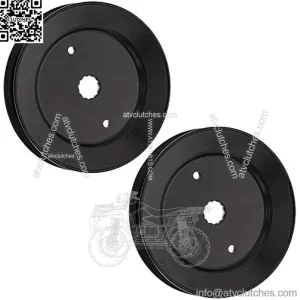 Deck Spindle Pulley for Husqvarna GT200 GTH225 LR 100 YT180 YTH180 EZ4824 129207 153531 173434 532173434 2 Pack