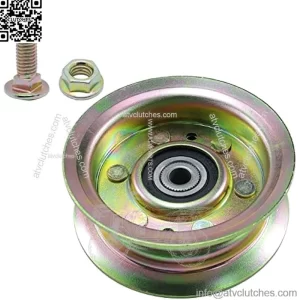177968 Idler Pulley Craftsman Replaces Husqvarna 532177968 Idler Pulley, 193197 Idler Pulley Craftsman, 532193197 Idler Pulley, 539110311, 21546308 for Husqvarna RZ5426, Z254, YTH2348 Tractors