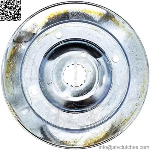 John Deere OEM Sheave Pulley with Dampener Tractors Mowers 1400 1500 717 737 797 Part # TCU15036