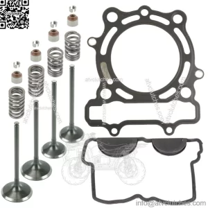 Cylinder Intake Exhaust Gasket Valve Kit for Kawasaki KX250F 2009-2016