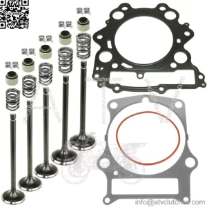 Cylinder Intake Exhaust Valve Kit for Yamaha Raptor 660R YFM660R 4X4 2001-2005