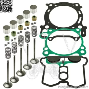 Cylinder Head Valve Gasket Kit for Yamaha YFZ450 Se Sp Special Edition 2005-08