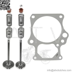 Cylinder Intake Exhaust Valve Kit for Honda TRX420FM Rancher 420 4X4 2009 - 2020