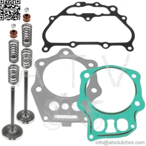 Cylinder Intake Exhaust Valve Kit for Honda TRX500FM Foreman 500 S 2005-2011