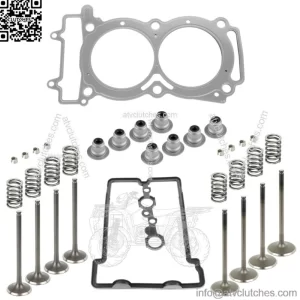 Cylinder Head Valve Gasket Kit Fits Polaris Ranger XP 1000 2017-2020 (For: Polaris)