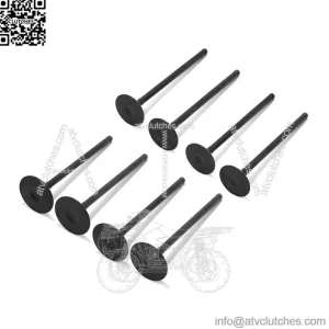 Intake & Exhaust Valves for Kawasaki Brute Force 650 750 / TERYX / KFX700 / Prairie 650 700