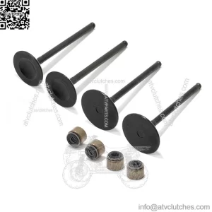 Intake Exhaust Valves & Seals Kit For Kawasaki KFX450R 2008-2014
