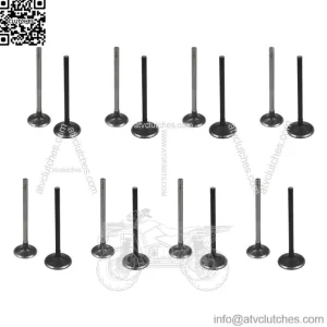16X Intake Exhaust Engine Valves fit for Aura GM ECOTEC DOHC 2.0L 2.2L 2.4L